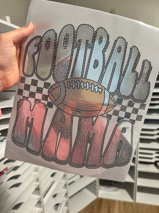 Spangle Transfer | Football Mama