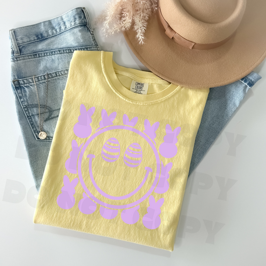 Easter Smiley LAVENDER