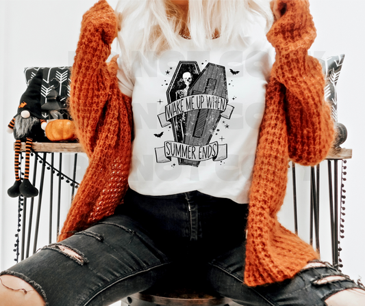 Wake Me Up When Summer Ends *MATTE CLEAR FILM*