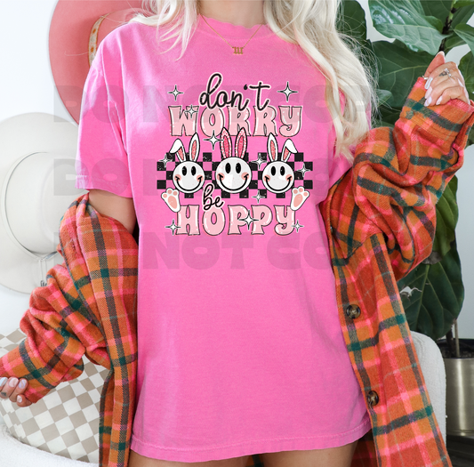 Don't Worry Be Hoppy *MATTE CLEAR FILM*